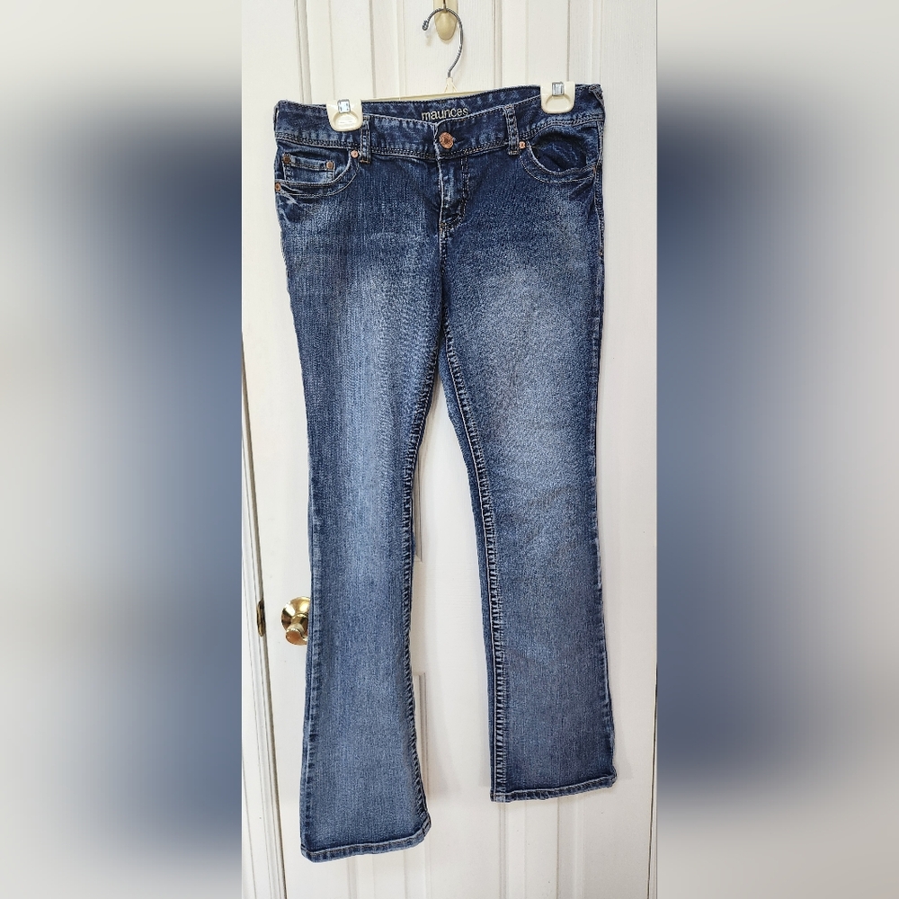 Maurices Straight Leg Blue Jeans